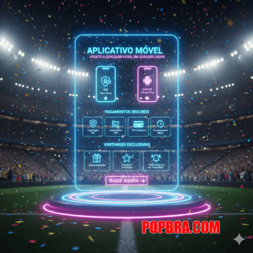 Baixe POPBRA e reivindique bônus