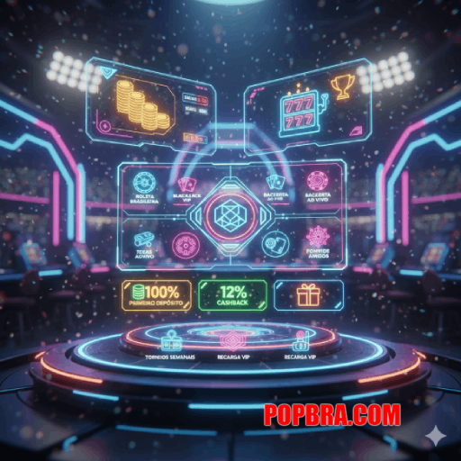 POPBRA — Cassino online com bônus e prêmios incríveis!