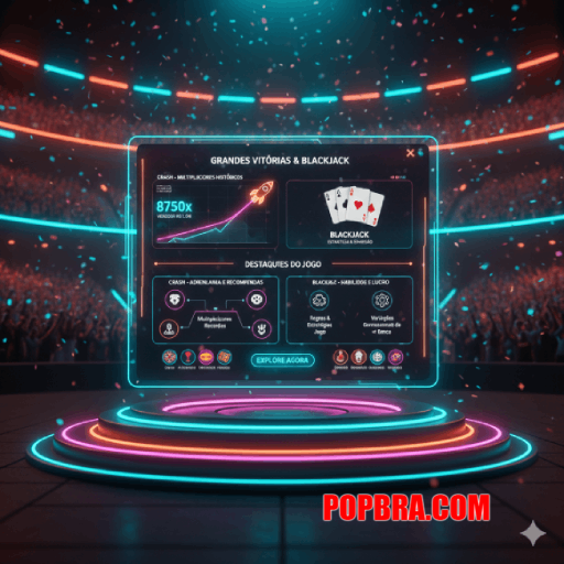 Viva o Crash da POPBRA e ganhe com emoção!